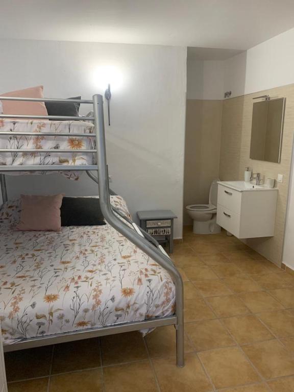 Posteľ alebo postele v izbe v ubytovaní EL MOLINO A.J.