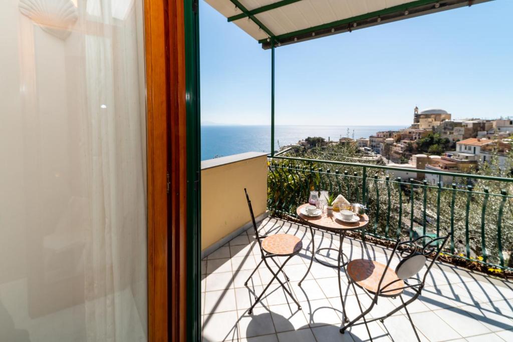 Balkón nebo terasa v ubytování Le Nereidi B&B