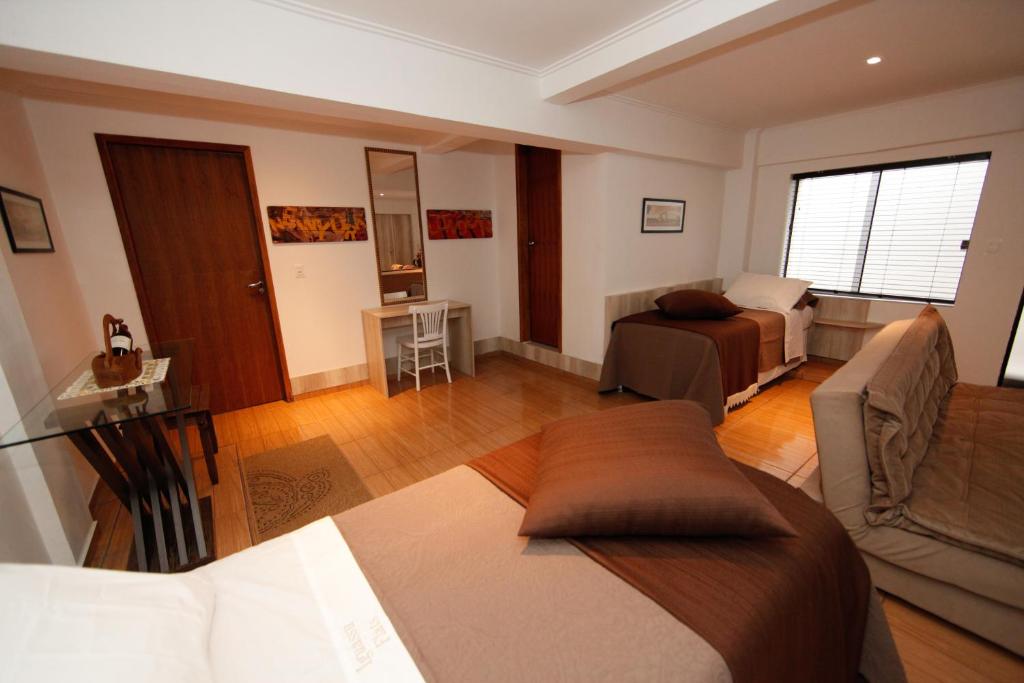 Posezení v ubytování Iguassu Flats Hotel