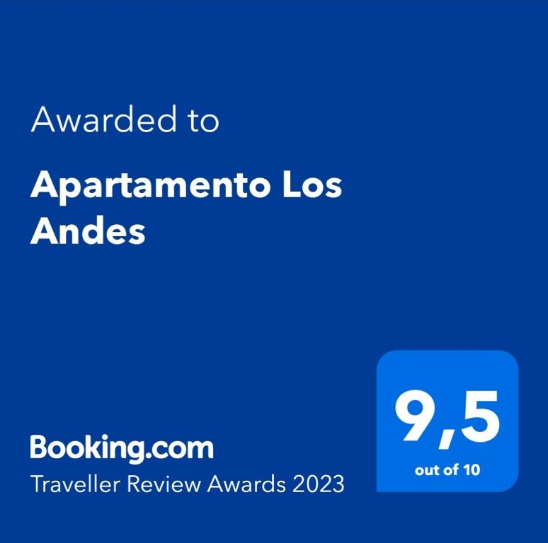 Certifikát, hodnocení, plakát nebo jiný dokument vystavený v ubytování Apartamento Los Andes