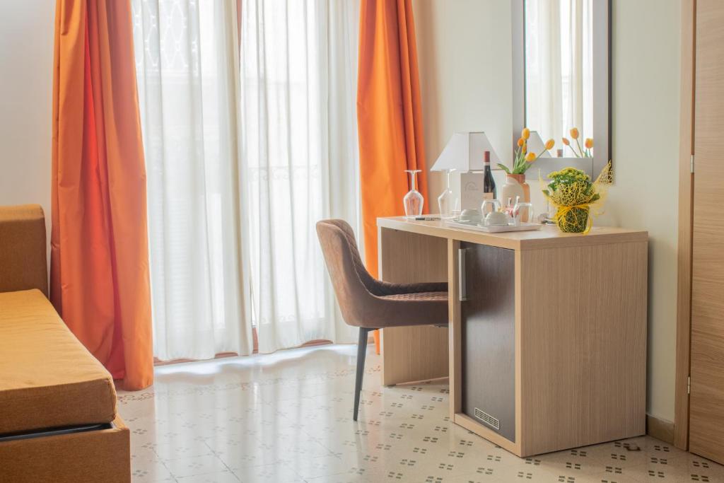 Posezení v ubytování Porta delle Botteghelle