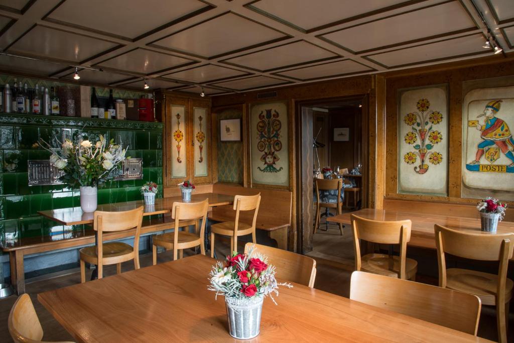 Restaurace v ubytování 3 Sterne Boutique Gasthaus Pöstli