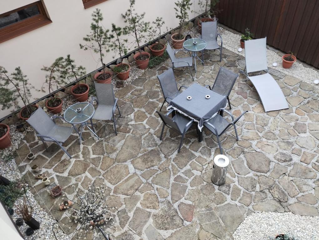 Patio nebo venkovní prostory v ubytování Penzión Evka