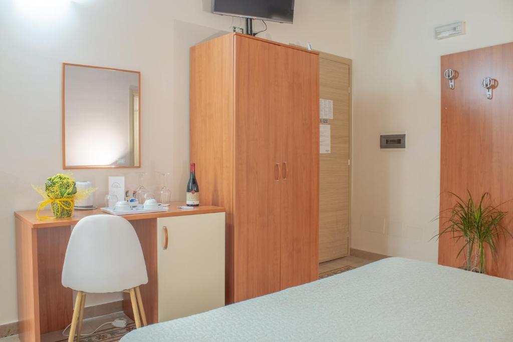 Postel nebo postele na pokoji v ubytování Porta delle Botteghelle