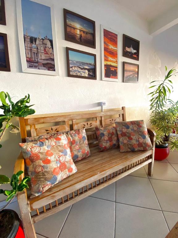 Posezení v ubytování Hostel Da Jô