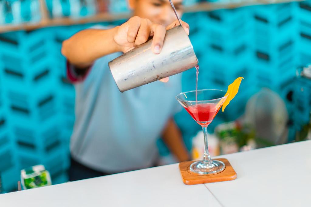 Nápoje v ubytování Kana Triple L Hotel Phuket普吉岛卡娜3L酒店