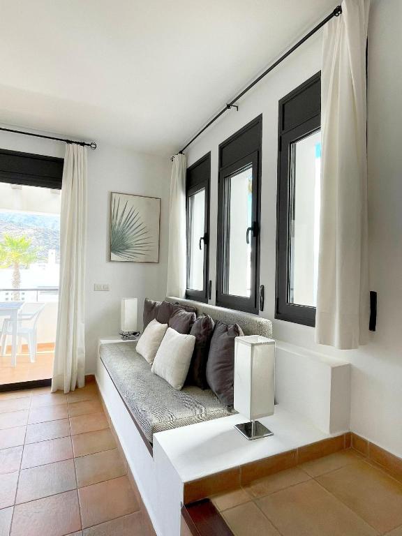 Posezení v ubytování Casas de la Loma, Macenas Resort