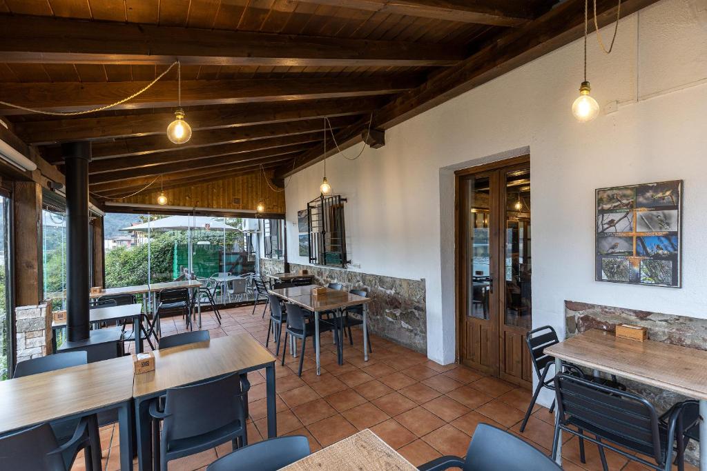 Restaurace v ubytování Hostal Etxeberri