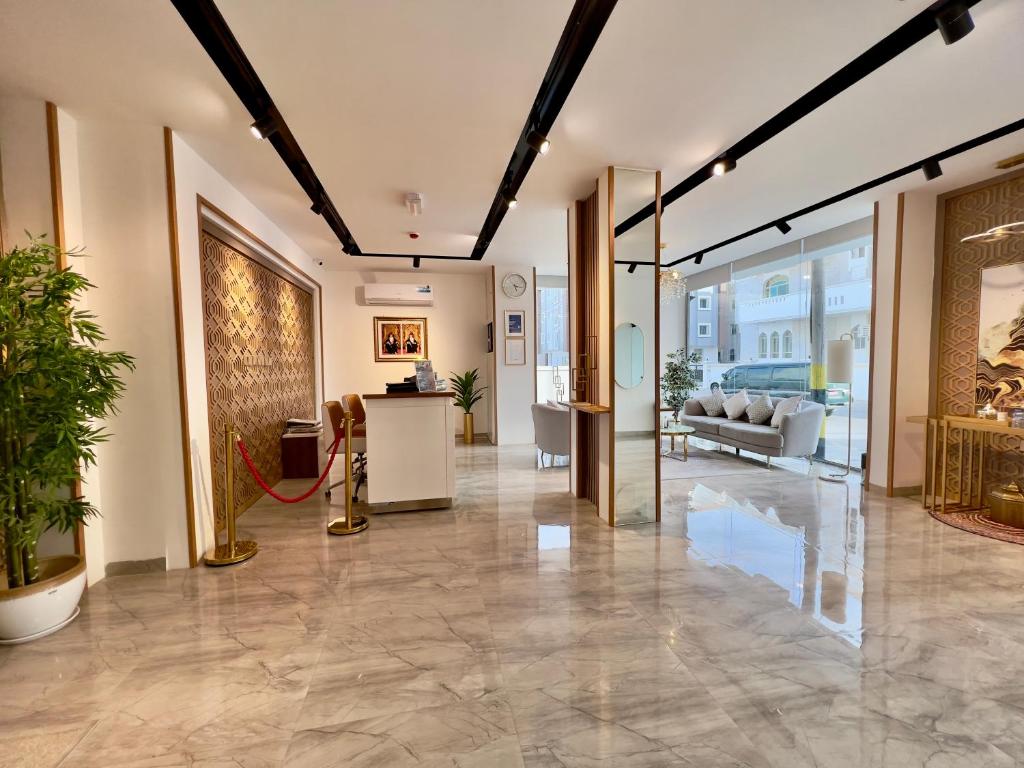Zona de hol sau recepție la Daar AL Maqam Suites Apartments Salalah