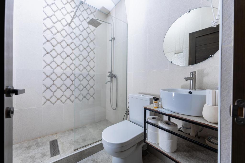 Koupelna v ubytování Bloom Hotel Yerevan