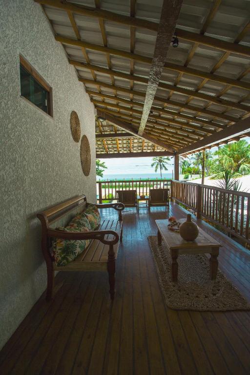 Balkón nebo terasa v ubytování Tropical Beach