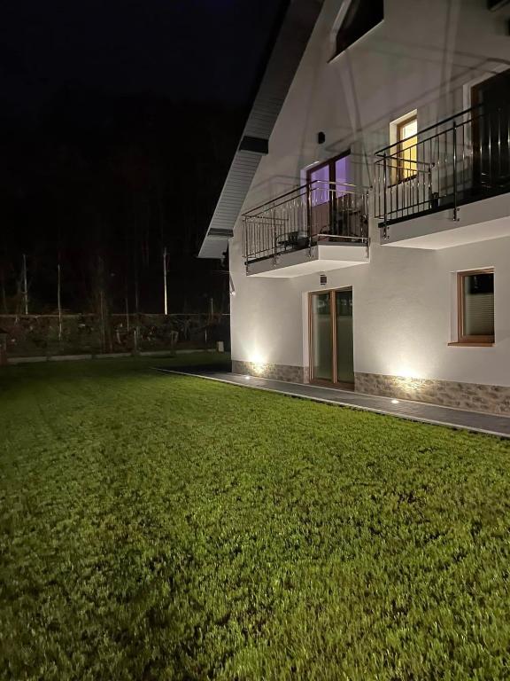 Zahrada ubytování Apartamenty Bianka