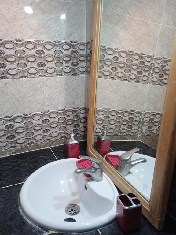 Vannituba majutusasutuses Abla room