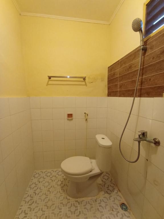 Koupelna v ubytování Lita Homestay