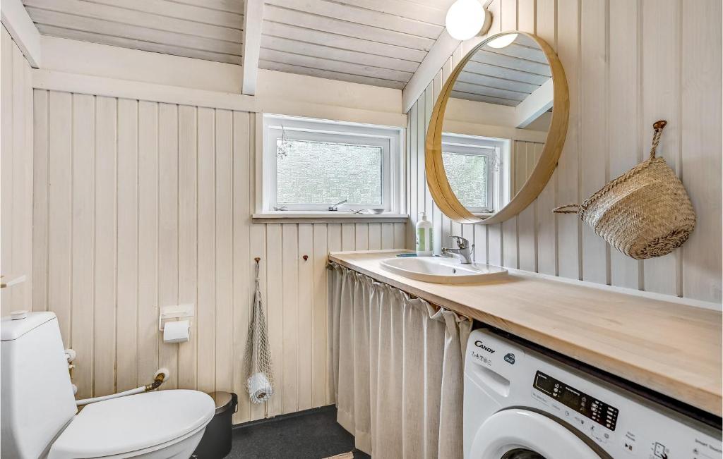 Koupelna v ubytování Holiday Home Georgsensvej