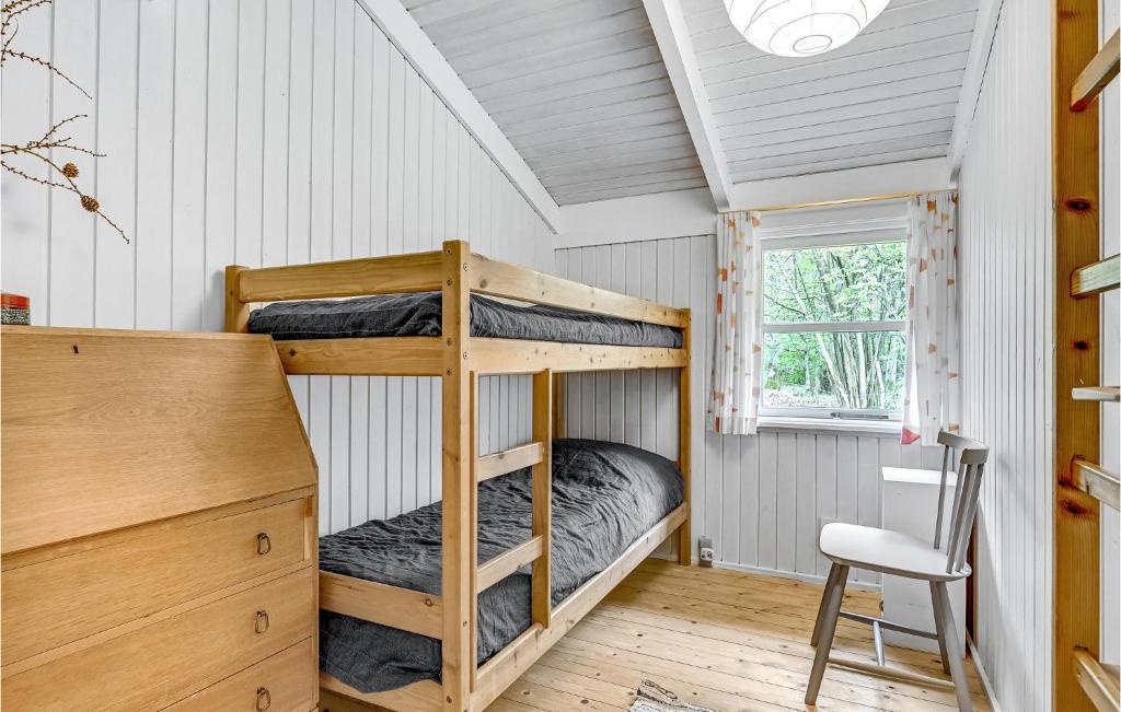 Postel nebo postele na pokoji v ubytování Holiday Home Georgsensvej