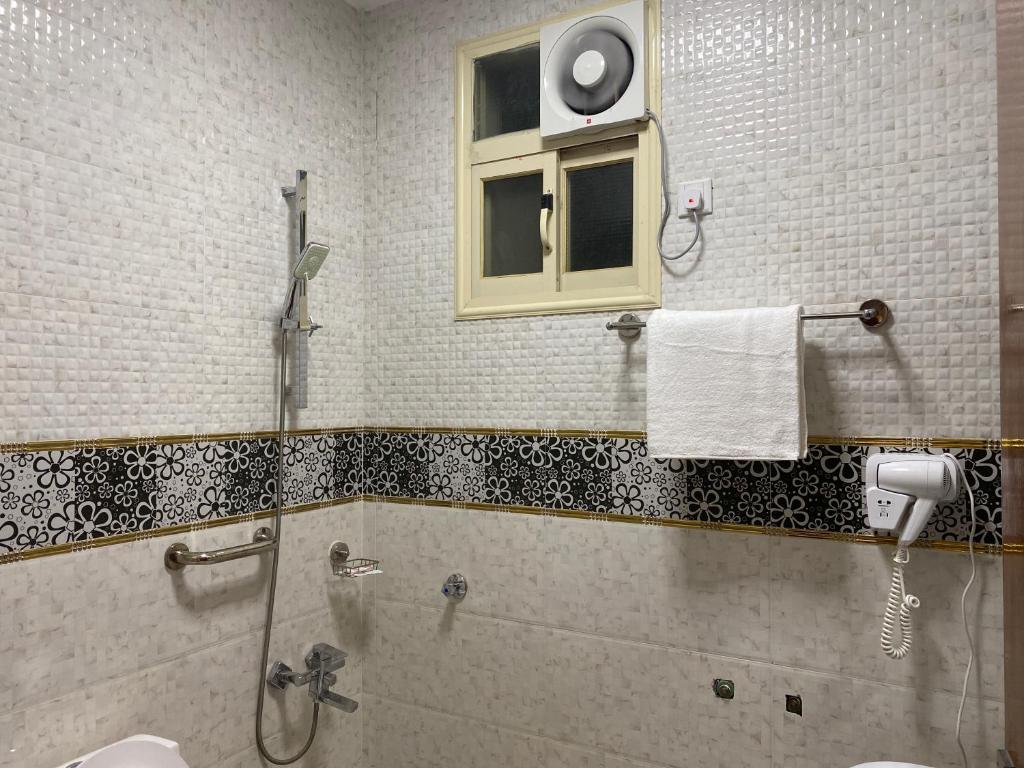 Koupelna v ubytování ABHASKY