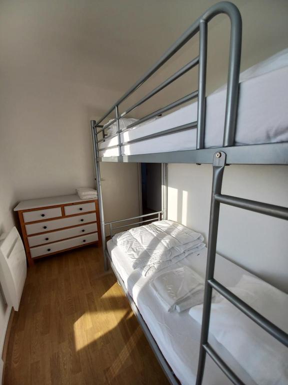 Posteľ alebo postele v izbe v ubytovaní Balcon sur mer