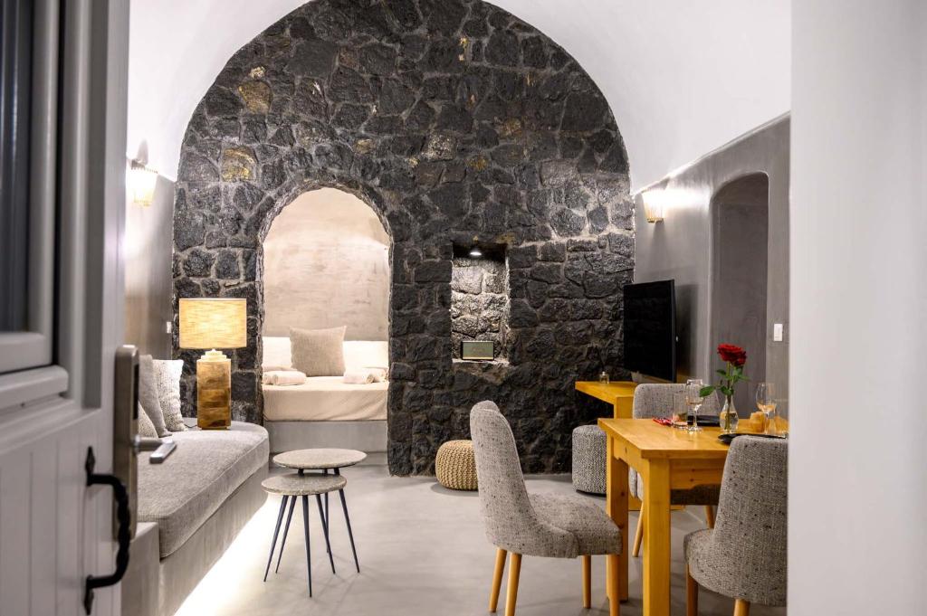 Postel nebo postele na pokoji v ubytování Deep Earth Villas
