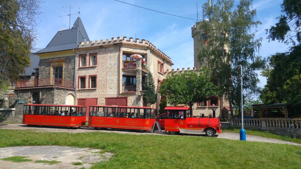 Budova, kde se penzion nachází