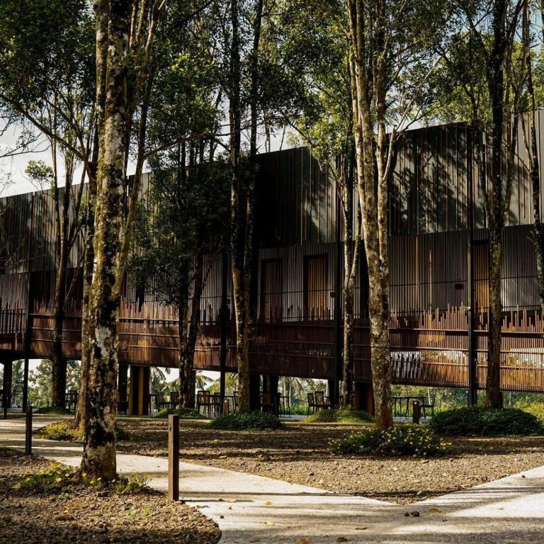 Zahrada ubytování Teras Hotel Ijen Banyuwangi