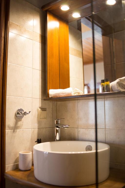 Koupelna v ubytování Φιλυρέα Apartments - Room 3