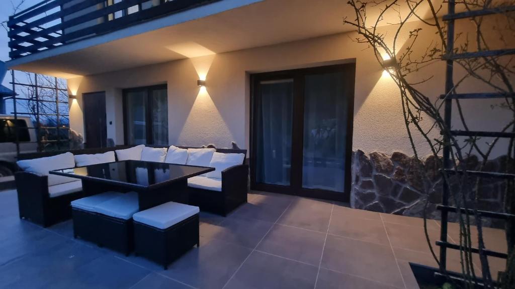 Fotografia z galérie ubytovania Korona Pienin Domki & Apartamenty v destinácii Szczawnica