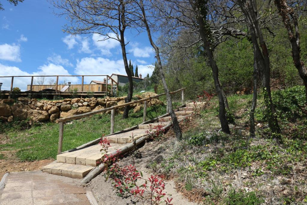 Zahrada ubytování Glamping La Ghianda