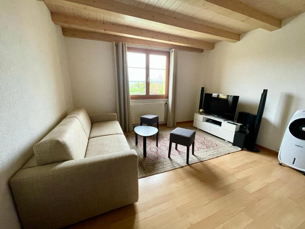 Posezení v ubytování Appartement Claude