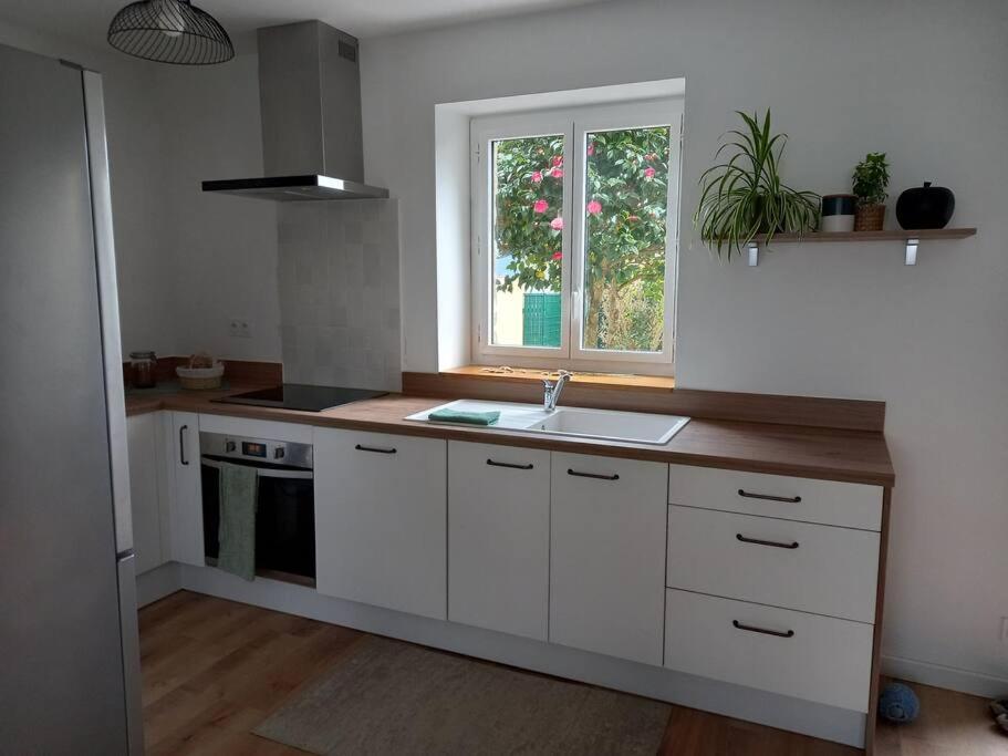 Fotografia z galérie ubytovania chez Amédée, location en bord de Vilaine v destinácii Marzan