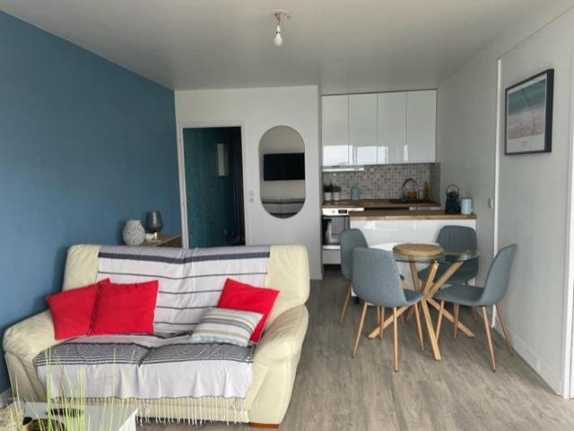 Kuchyňa alebo kuchynka v ubytovaní Appt T2 vue imprenable sur Mer