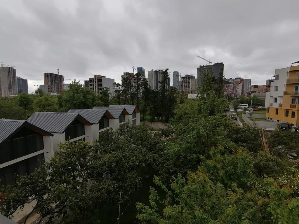 Nespecifikovaný výhled na destinaci Batumi nebo výhled na město při pohledu z penzionu