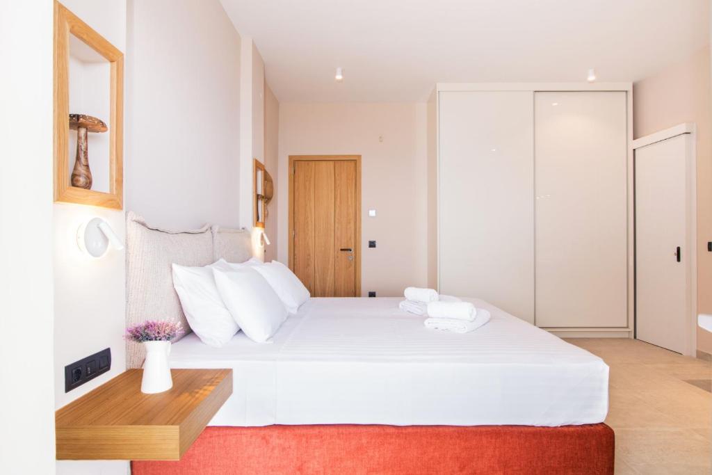 A bed or beds in a room at Villa Ble