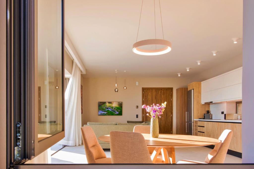 A kitchen or kitchenette at Villa Ble