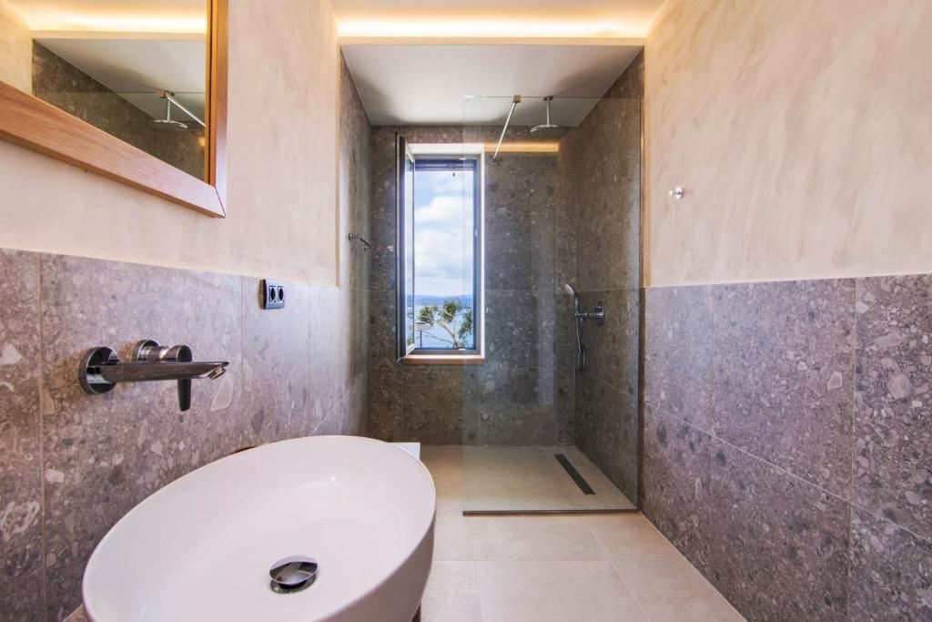 A bathroom at Villa Ble