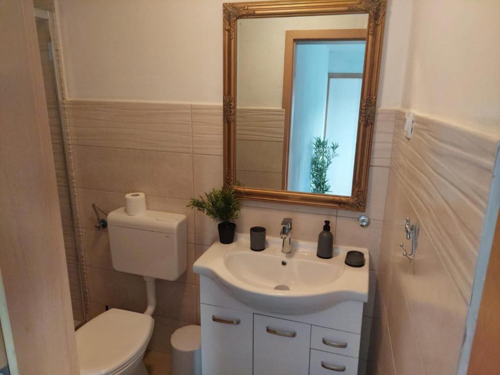 Koupelna v ubytování APARTMENT RAFAELLO