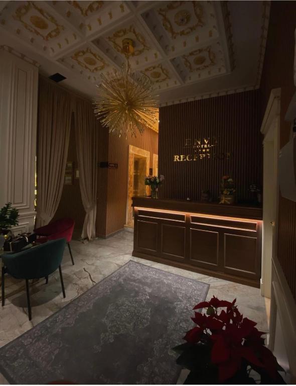 Posezení v ubytování Envy Hotel