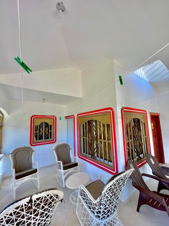 Posezení v ubytování Tropical Bonilla Home