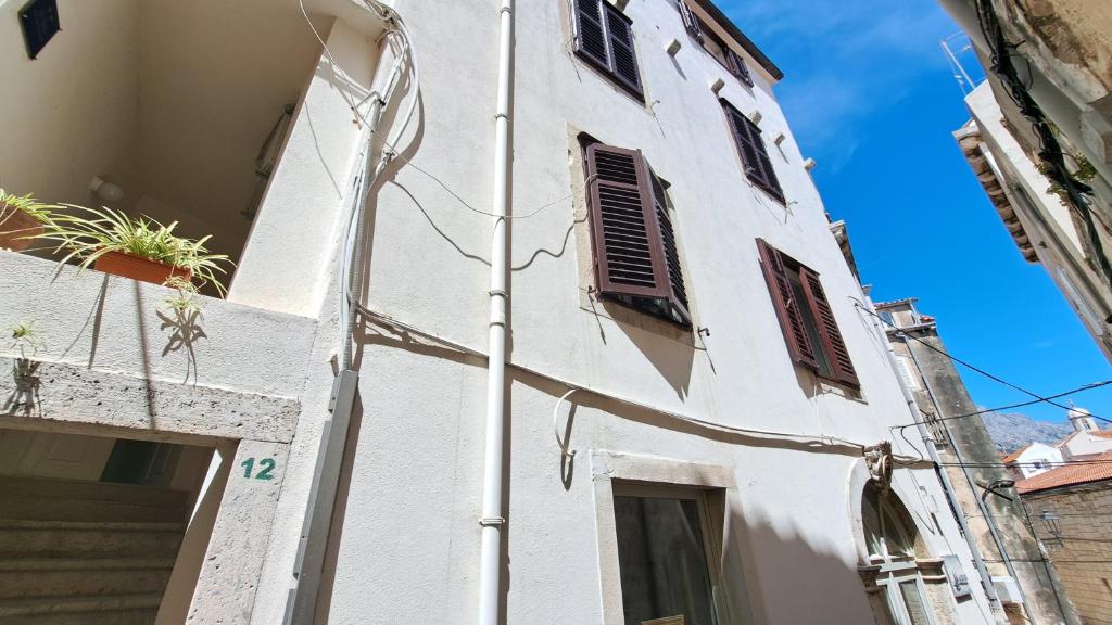 Budynek, w którym mieści się apartament