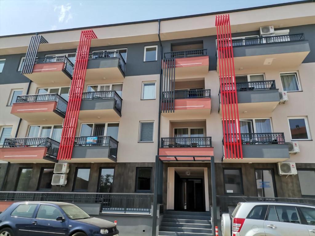 Budova, kde se apartmán nachází