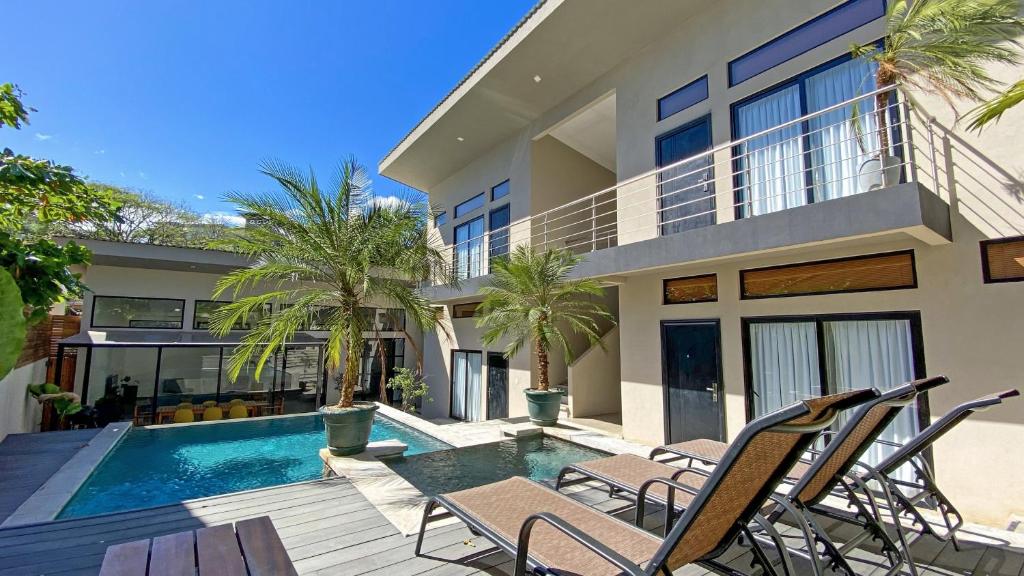 Piscine de l'établissement Casa Tamar Luxury House Private Pool - Tamarindo Playa Langosta ou située à proximité
