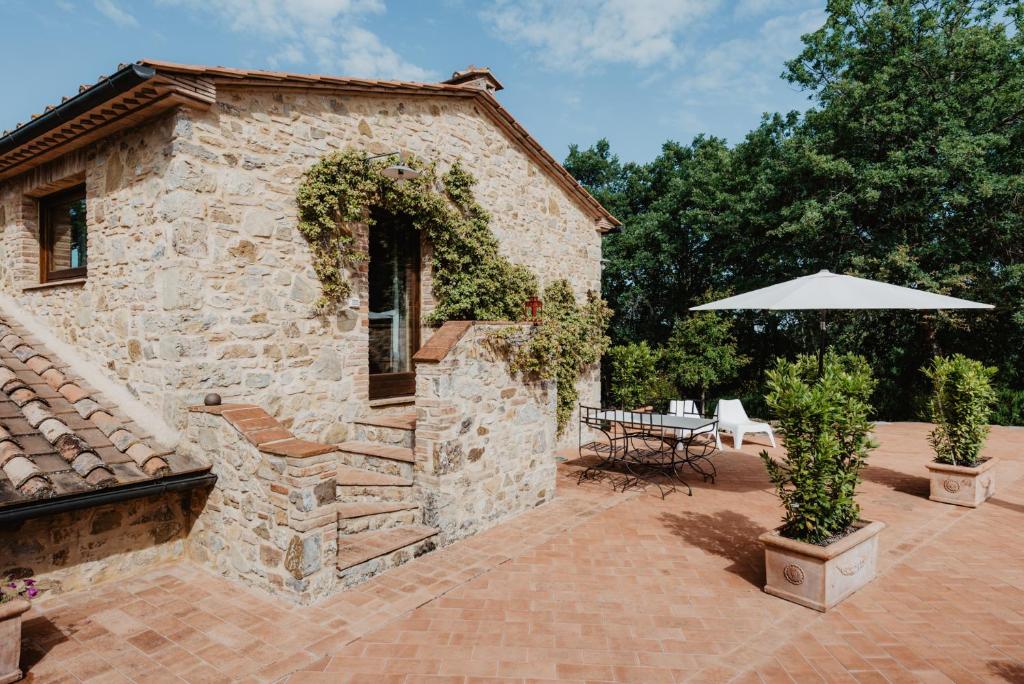 Zahrada ubytování Borghetto Poggio Bianco