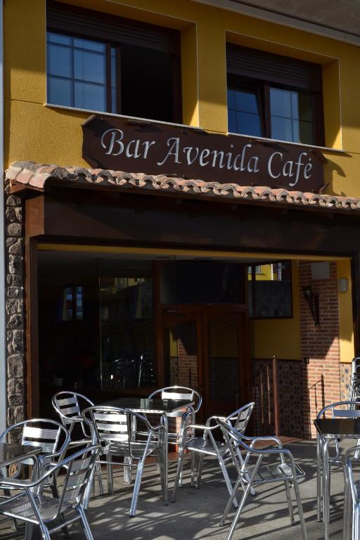 Restaurace v ubytování Hostal Avenida