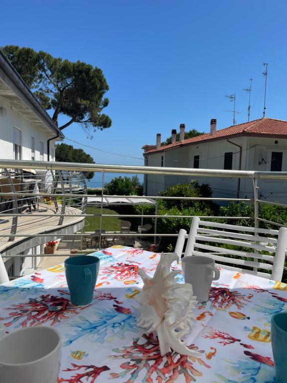 Balkon lub taras w obiekcie borgoAmare zagar&trabocchi