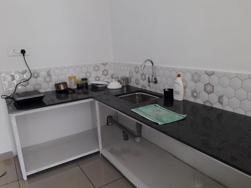 Kuchyň nebo kuchyňský kout v ubytování MUNNAR FALCUNS