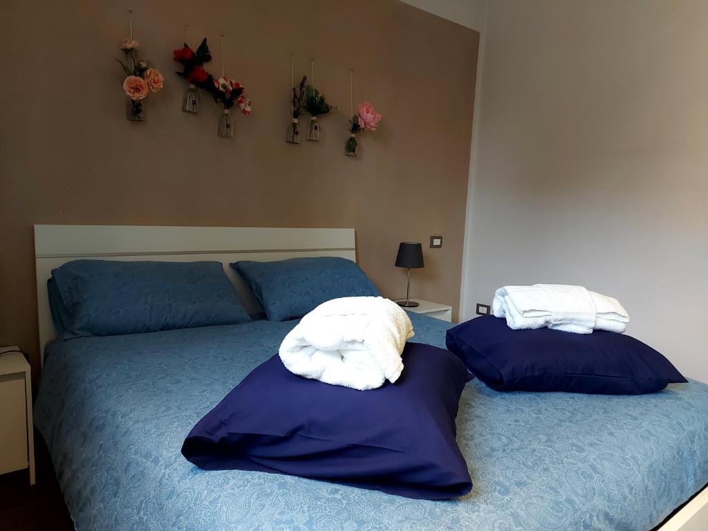 Postel nebo postele na pokoji v ubytování Grape's Home