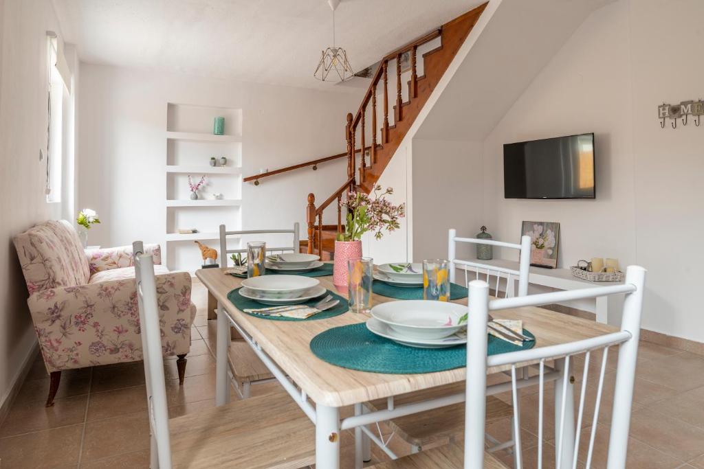 A seating area at traditional suburbs maisonette