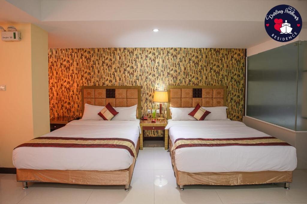 Lova arba lovos apgyvendinimo įstaigoje Darling Harbour Residence - South Pattaya