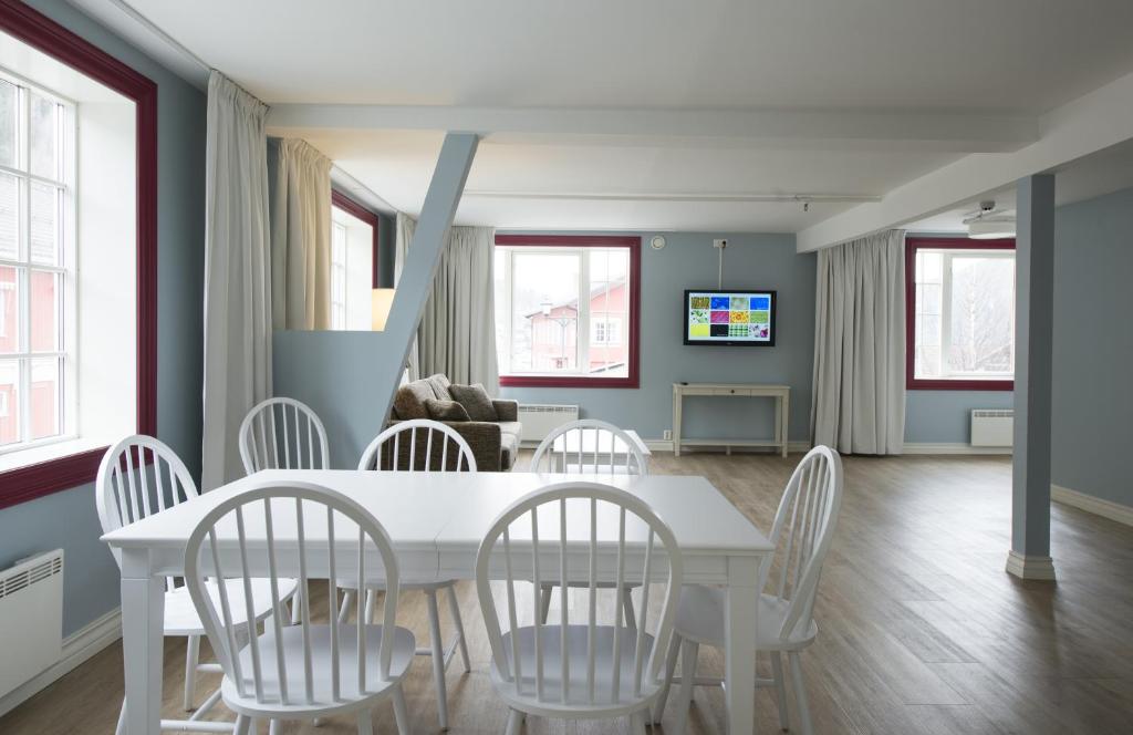 TV a/nebo společenská místnost v ubytování Thon Hotel Hallingdal