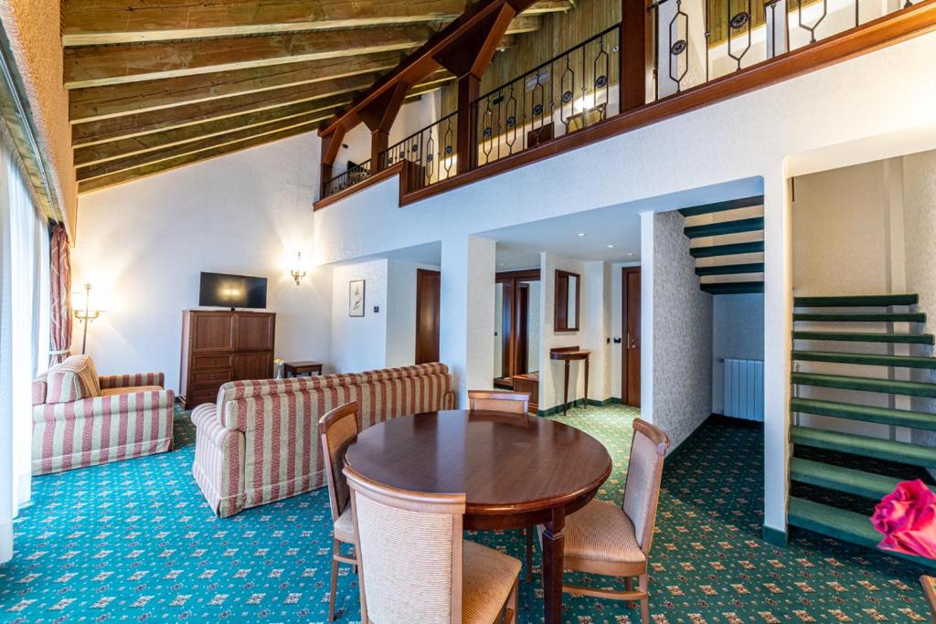 Posezení v ubytování Lux Garden Hotel